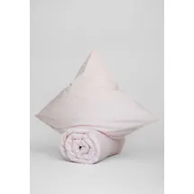 Mela MAJULI Stripes Rose/Naturweiss 135 x 200 cm + 80 x 80 cm