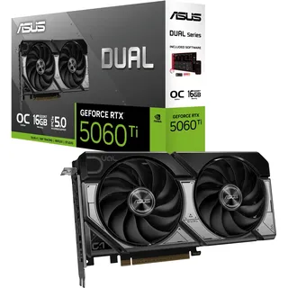 Asus Dual GeForce RTX 5060 Ti OC 16 GB GDDR7