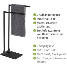 Wenko Handtuchständer Hella schwarz