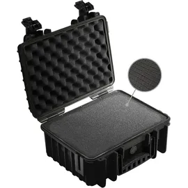 B&W International Outdoor Case Type 3000 schwarz + Schaumstoff