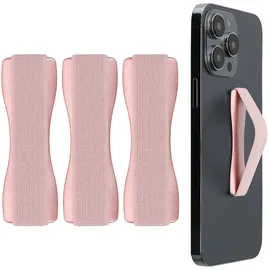 kwmobile Smartphone Fingerhalter 3er Set rosegold