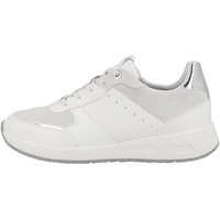 GEOX D BULMYA Sneaker, Off White/Optic Whit, 39 EU