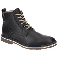 LLOYD Herren Stiefeletten Vidal, Männer Schnürstiefeletten,uebergangsstiefel,Casual,schnürboots,Winterschuhe,warm,SCHWARZ,46.5 EU