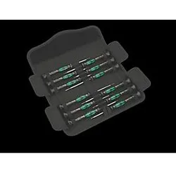Wera Kraftform Micro 12 Universal Elektronik Schraubendrehersatz 05073675001 12-teilig