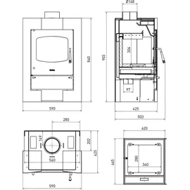 HS Flamingo Flamingo ESPO I Stahl Grau