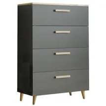 matkam Möbel Kommode, Mehrfarbig, Holzwerkstoff, 80x112x40 cm, Wohnzimmer, Kommoden & Sideboards, Kommoden