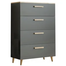 matkam Möbel Kommode, Mehrfarbig, Holzwerkstoff, 80x112x40 cm, Wohnzimmer, Kommoden & Sideboards, Kommoden