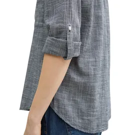 Tom Tailor Langarmbluse Blau XXL
