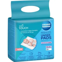 Canpol babies Disposable Underpads Einweg-Wickelunterlagen 33x45 cm 20 St.