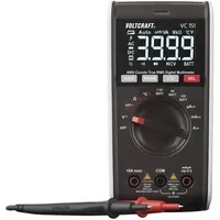 VOLTCRAFT VC151 Hand-Multimeter kalibriert (ISO) digital CAT III 600 V Anzeige (Counts): 4000
