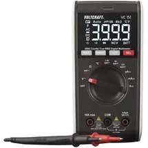 VOLTCRAFT VC151 Hand-Multimeter kalibriert (ISO) digital CAT III 600 V Anzeige (Counts): 4000