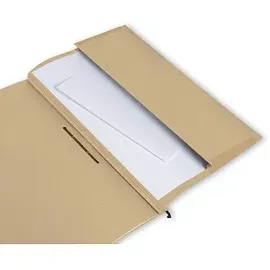 Elba Hängehefter vertic® ULTIMATE® Karton naturbraun DIN A4 1x kaufmännische Heftung, 50 St.