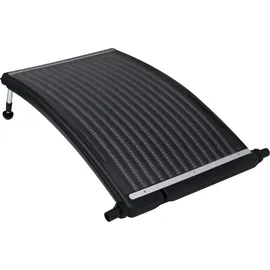 vidaXL Solarheizung gebogen schwarz 110x65 cm