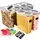 yashe Frischhaltedose 3,7 l 6-teiliges Set