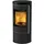 FIREPLACE Rondale Stahl schwarz/Keramik schwarz