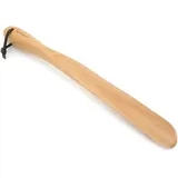 Muso Wood Schuhlöffel holz Schuhanzieher 38cm - Buchenholz stabiler Schuhlöffel für Mann, Frauen, Kinder und Senioren - 38cm