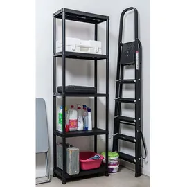 Ondis24 Kunststoffregal Steckregal 5 Böden Schwerlastregal 71 x 35
