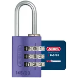 ABUS Zahlenschloss 145/20 Lila