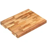 vidaXL Hackblock 40×30×4 cm Akazie Massivholz