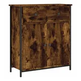 vidaXL Sideboard Räuchereiche 70x30x80 cm Holzwerkstoff