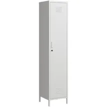 [en.casa] Seinäjoki Kleiderschrank 180 x 38 x 38 cm Weiß