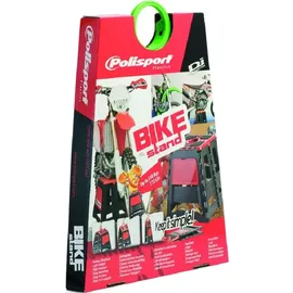 Polisport Motorradständer klappbar Gummi/Kunststoff/Polypropylen max. Belastung 250 kg rot