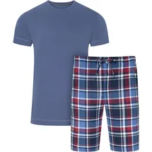 Jockey Pyjama Everyday blau/rot XL