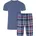 Pyjama blau/rot XL