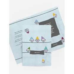 Einladungskarten Kindergeburtstag selbst gestalten mit Spruch und Fotos im Onlinedesigner bei Meine-Kartenmanufaktur.de
