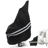 Deichselabdeckung Pferdeanhänger Deichselhaube Pferdeanhänger Zubehör, 600D UV-beständig Wasserdicht mit Reflektorstreifen, UV-beständig, Deichselabdeckung Wohnwagen für Alle Arten von Pferdeanhängern