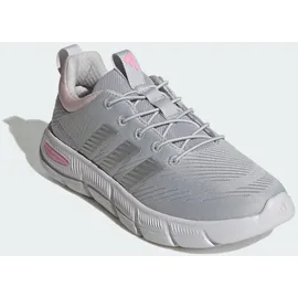 adidas Cloudfoam Flex Damen Weite E Light Solid Grey/Matte Silver/Clear Pink 38