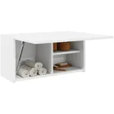 vidaXL Bad-Wandschrank Weiß 60x25x30 cm Holzwerkstoff
