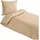 Traumschlaf Pure Mako-Satin 135 x 200 cm + 80 x 80 cm beige
