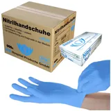 SFM ® SOFTLIGHTS : M Nitrilhandschuhe puderfrei F-tex blau (1000)