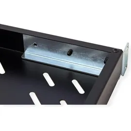 Value 19"-Fachboden, 1HE tiefenvariabel, 440 x 700 mm, 50kg Traglast