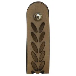 Chic Antique Griff Lochmuster Leder, H6/L2 cm, sand