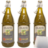Colavita Olivenöl Extra Vergine Tradizionale naturtrüb ungefiltert 3x1 Liter usy