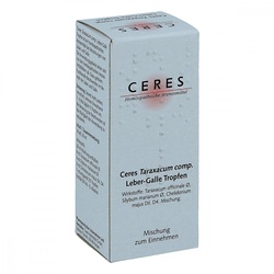 Ceres Taraxacum compositus Leber-Galle Tropfen