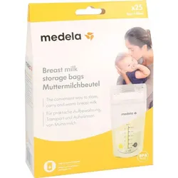 Medela Muttermilch Aufbewahrungsbeutel 25 ST