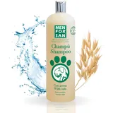 Menforsan Hundeshampoo mit Haferflocken | Weichmachende und beruhigende Wirkung | Für empfindliche und empfindliche Haut | 100% natürlicher Hafer | Milder Duft | 1L