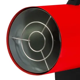 Eberth Gasheizgebläse Gasheizstrahler Heizkanone Heizgebläse Heizgerät Gas - Weiß