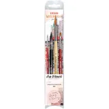 da Vinci Urban Watercolor Journey Pinselset 4 St. Größe 0