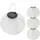 Spetebo Lampion Nylon 20 cm 4er Set Solar warm weiß