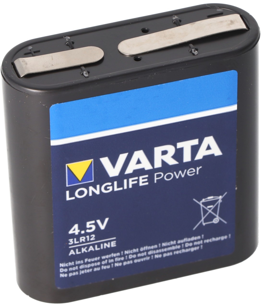 Varta Longlife Power (ehem. High Energy) 4,5V, MN1203, 3LR12, 3LR12P Flachbatterie