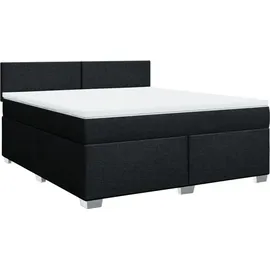 vidaXL Boxspringbett 180 x 200 cm Schwarz