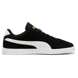 Puma Club II Damen Weite E Schwarz/Weiß/Gold 45