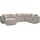 ax living WOHNLANDSCHAFT Lovere U Beige 314/217/90 cm – Womit Schlaffunktion und Bettkasten