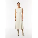 Comma, Maxikleid Midi-Kleid Beige 38
