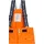 KILLTEC First Instinct by killtec Kinder Latzhose FISW 48 MNS SKI PNTS, Größe 122/8 in dunkelorange, dunkelorange
