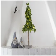 Star Trading LED Tischbaum Tischdeko Mini Weihnachtsbaum H: 65cm Weihnachtsdeko Batterie grün